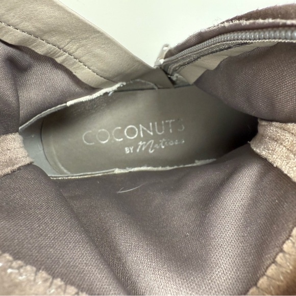 Anthropologie | Matisse Hudson Stompy Boots in Gray Faux Suede Ankle Size 8.5M - Picture 14 of 15